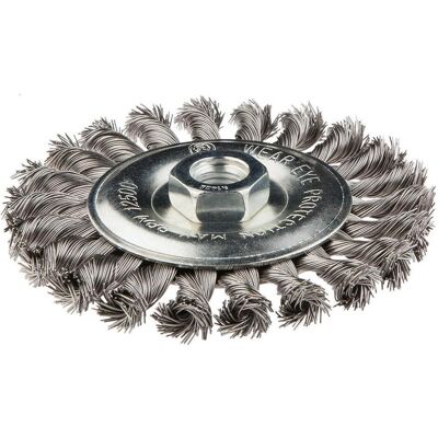 Graphite, Schleifmittel, Wire Disc Brush 125mm M14 INOX - 57H598 Graphite, Schleifmittel, Wire Disc Brush 125mm M14 INOX - 57H598