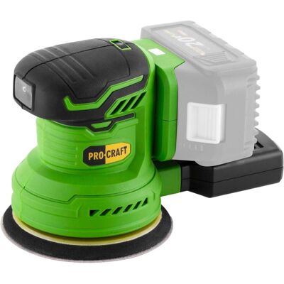 Procraft, Schleifmaschine + Poliermaschine, PX20BLbb Akku Exzenterschleifer 20 V 125 mm Brushless + 1x Akku 2,0 Ah - ohne Ladegerät (Exzenterschleifer) Procraft, Schleifmaschine + Poliermaschine, PX20BLbb Akku Exzenterschleifer 20 V 125 mm Brushless + 1x Akku 2,0 Ah - ohne Ladegerät (Exzenterschleifer)