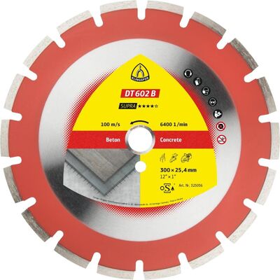 Klingspor, Sägeblatt, DT 602 B Supra - Diamanttrennscheibe 350 x 25,4 mm Klingspor, Sägeblatt, DT 602 B Supra - Diamanttrennscheibe 350 x 25,4 mm