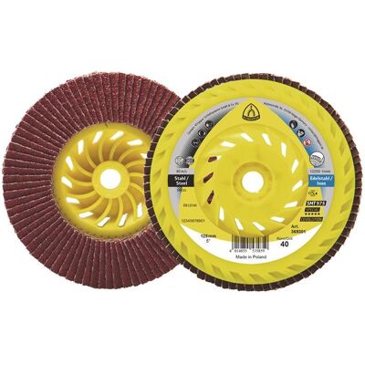 Magni, Schleifmittel, Fächerschleifsch. SMT 975 125mm M14 gewolbt Keramikkorund K80 Klingspor (80) Magni, Schleifmittel, Fächerschleifsch. SMT 975 125mm M14 gewolbt Keramikkorund K80 Klingspor (80)