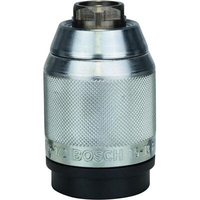 Bosch Professional Zubehör, Zubehör Bohrer, Schnellspannbohrfutter mattverchromt, 1,5 bis 13 mm, 1/2-Zoll bis 20 Bosch Professional Zubehör, Zubehör Bohrer, Schnellspannbohrfutter mattverchromt, 1,5 bis 13 mm, 1/2-Zoll bis 20