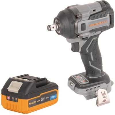 Procraft, Bohrmaschine + Akkuschrauber, Industrial IW550Abb Akku Schlagschrauber 20 V 550 Nm 1/2" + 1x Akku 4,0 Ah - ohne Ladegerät (Schlagschrauber) Procraft, Bohrmaschine + Akkuschrauber, Industrial IW550Abb Akku Schlagschrauber 20 V 550 Nm 1/2" + 1x Akku 4,0 Ah - ohne Ladegerät (Schlagschrauber)