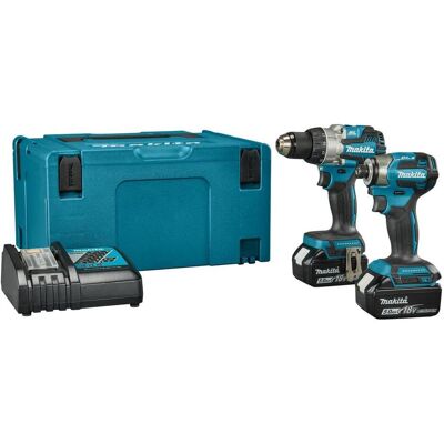 Makita, Bohrmaschine + Akkuschrauber, DLX 2527 (Bohrschrauber, Schlagschrauber) Makita, Bohrmaschine + Akkuschrauber, DLX 2527 (Bohrschrauber, Schlagschrauber)
