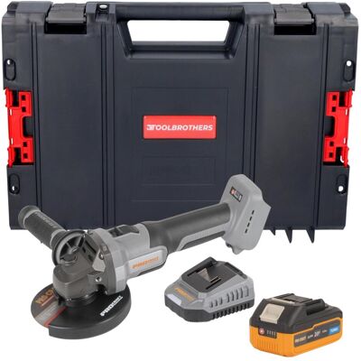 Procraft, Winkelschleifer, Industrial AG125Abb Akku Winkelschleifer 20 V 125 mm Brushless + 1x Akku 4,0 Ah + (125 mm) Procraft, Winkelschleifer, Industrial AG125Abb Akku Winkelschleifer 20 V 125 mm Brushless + 1x Akku 4,0 Ah + (125 mm)