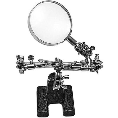 Toya Helping Hand W. Magnifing Glass 62mm (Lötkolben), Lötgerät Zubehör Toya Helping Hand W. Magnifing Glass 62mm (Lötkolben), Lötgerät Zubehör