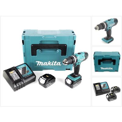 Makita, Bohrmaschine + Akkuschrauber, DHP 453 (Bohrschrauber, Schlagbohrschrauber) Makita, Bohrmaschine + Akkuschrauber, DHP 453 (Bohrschrauber, Schlagbohrschrauber)