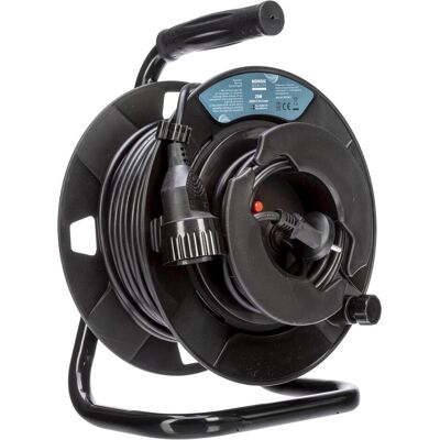 Nordic, Kabelrolle, Cable Reel DK Oneway Outlet H05VV-F.2X1.0.22+3m (25 m, 1 mm²) Nordic, Kabelrolle, Cable Reel DK Oneway Outlet H05VV-F.2X1.0.22+3m (25 m, 1 mm²)