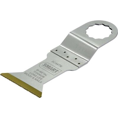 Smart Blades, Sägeblatt, SC44TN10 SC TRA 51x44mm BiM TiN Sägeblatt 10St. Smart Blades, Sägeblatt, SC44TN10 SC TRA 51x44mm BiM TiN Sägeblatt 10St.