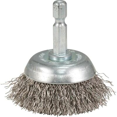 Makita, Schleifmittel, Zubehör D-76554 Topfbürste ZK1/4 x 38 mm aus Edelstahl Makita, Schleifmittel, Zubehör D-76554 Topfbürste ZK1/4 x 38 mm aus Edelstahl