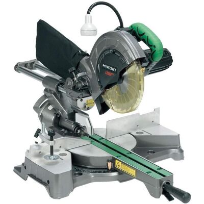 Hikoki, Kappsäge + Gehrungssäge, 230V - 1.050 W - 216MM - ZAAGCAPACITEIT 65 x 312MM - AS 30MM - LASER EN LED VERLICHTING Hikoki, Kappsäge + Gehrungssäge, 230V - 1.050 W - 216MM - ZAAGCAPACITEIT 65 x 312MM - AS 30MM - LASER EN LED VERLICHTING