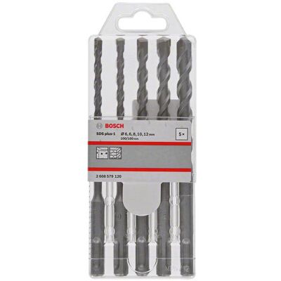 Bosch Professional Zubehör, Bohrereinsatz, SDS gręžinys + 10 12 6 8 mm (2608579120) (4) Bosch Professional Zubehör, Bohrereinsatz, SDS gręžinys + 10 12 6 8 mm (2608579120) (4)
