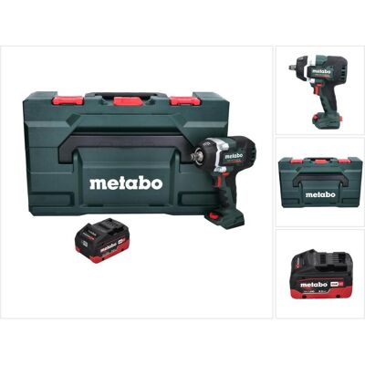 Metabo, Bohrmaschine + Akkuschrauber, SSW 18 LTX 800 BL Akku Schlagschrauber 18 V 800 Nm 1/2" Brushless + 1x Akku 8,0 Ah + metaBOX (Schlagschrauber) Metabo, Bohrmaschine + Akkuschrauber, SSW 18 LTX 800 BL Akku Schlagschrauber 18 V 800 Nm 1/2" Brushless + 1x Akku 8,0 Ah + metaBOX (Schlagschrauber)