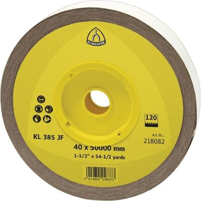 KLINGSPOR - 385 jf 115mm K.120 - für Metall - Abrasive belt KLINGSPOR - 385 jf 115mm K.120 - für Metall - Abrasive belt