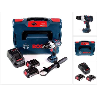 Bosch Professional, Bohrmaschine + Akkuschrauber, GSR 18V-110 C Akku Bohrschrauber 18V 110Nm Brushless + 2x Akku 2,0Ah + Ladegerät + L-Boxx (Bohrschrauber) Bosch Professional, Bohrmaschine + Akkuschrauber, GSR 18V-110 C Akku Bohrschrauber 18V 110Nm Brushless + 2x Akku 2,0Ah + Ladegerät + L-Boxx (Bohrschrauber)