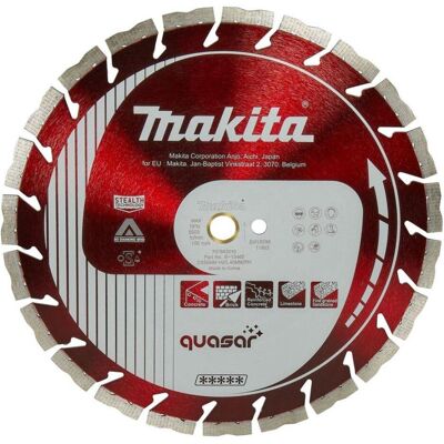 Makita, Sägeblatt, Diamant Trennscheibe Ø 350x25.4/20mm QUASAR Makita, Sägeblatt, Diamant Trennscheibe Ø 350x25.4/20mm QUASAR