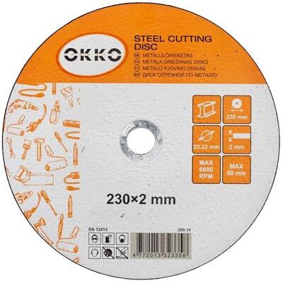 Okko, Sägeblatt, CUTTING DISCS 230X2.0 Okko, Sägeblatt, CUTTING DISCS 230X2.0