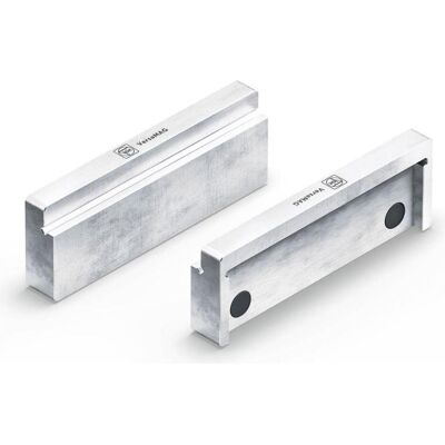 Fein, Zubehör Maschine, Schutzbackenpaar (B) Blank 110 mm Aluminium ( VersaMAG) Fein, Zubehör Maschine, Schutzbackenpaar (B) Blank 110 mm Aluminium ( VersaMAG)