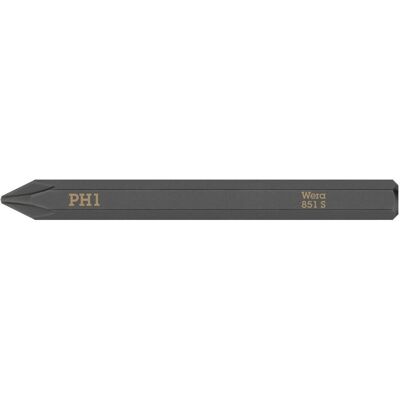 Wera, Bits, 851 S PH 1 x 70 mm (Kreuz Phillips PH) Wera, Bits, 851 S PH 1 x 70 mm (Kreuz Phillips PH)