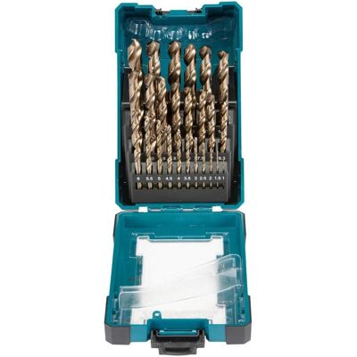 Makita, Bohrereinsatz, 25 dalių metalo grąžtų komplektas HSS-Co D-67577 (1-13mm) Makita, Bohrereinsatz, 25 dalių metalo grąžtų komplektas HSS-Co D-67577 (1-13mm)