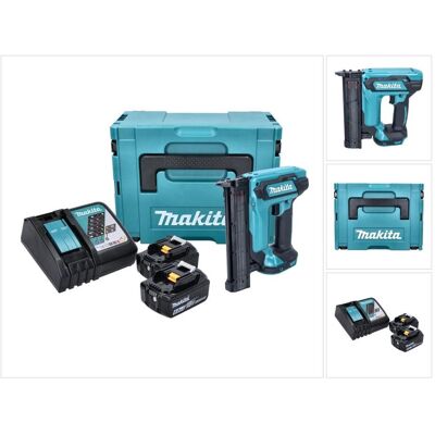 Makita, Tacker + Nagelpistole, DFN 350 RGJ Akku Stauchkopfnagler 18 V 15 - 35 mm + 2x Akku 6,0 Ah + Ladegerät + Makpac (Nagelpistole) Makita, Tacker + Nagelpistole, DFN 350 RGJ Akku Stauchkopfnagler 18 V 15 - 35 mm + 2x Akku 6,0 Ah + Ladegerät + Makpac (Nagelpistole)