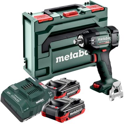 Metabo, Bohrmaschine + Akkuschrauber, SSW 18 LTX 550 BL Akku Schlagschrauber 18 V 550 Nm Brushless + 2x LiHDX Akku 4,0 Ah + (Schlagschrauber) Metabo, Bohrmaschine + Akkuschrauber, SSW 18 LTX 550 BL Akku Schlagschrauber 18 V 550 Nm Brushless + 2x LiHDX Akku 4,0 Ah + (Schlagschrauber)