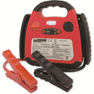 Mannesmann, Starthilfe, Schnellstartsystem (600 A, 7000 mAh) Mannesmann, Starthilfe, Schnellstartsystem (600 A, 7000 mAh)