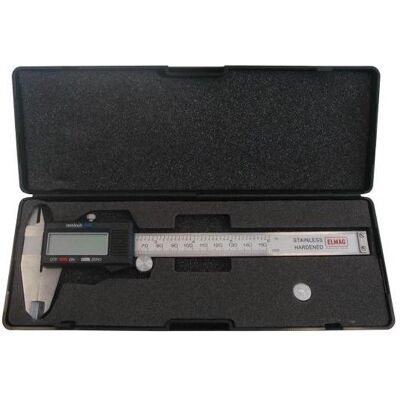 Elmag, Messlehre, - Präz. Digital-Messschieber 150 mm Standard (15 cm) Elmag, Messlehre, - Präz. Digital-Messschieber 150 mm Standard (15 cm)