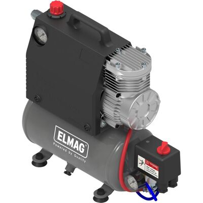 Elmag, Kompressor, Spezialkompressor ÖLFREI SILVERSTONE 2 (5 l, 8 Bar) Elmag, Kompressor, Spezialkompressor ÖLFREI SILVERSTONE 2 (5 l, 8 Bar)