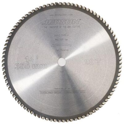 Jepson, Sägeblatt, 600570NSF 600571SI HM-Sägeblatt 355 mm 90 Zähne Edelstahl - BAU Jepson, Sägeblatt, 600570NSF 600571SI HM-Sägeblatt 355 mm 90 Zähne Edelstahl - BAU