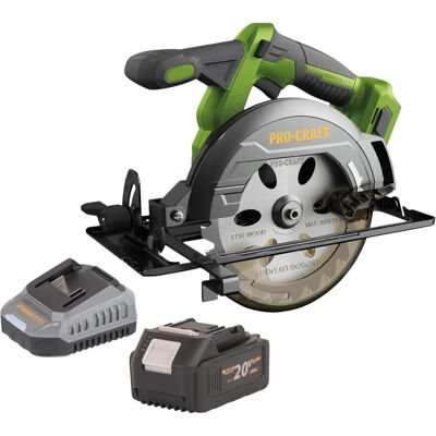 Procraft, Handkreissäge, PCA32-BB Akku Handkreissäge 20 V 165 mm Brushless + 1x Akku 4,0 Ah + Ladegerät Procraft, Handkreissäge, PCA32-BB Akku Handkreissäge 20 V 165 mm Brushless + 1x Akku 4,0 Ah + Ladegerät