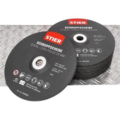 Stier, Sägeblatt, Schruppscheibe 230 x 7,0 x 22,23 Form 27 Stier, Sägeblatt, Schruppscheibe 230 x 7,0 x 22,23 Form 27