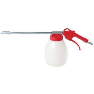 Elmag, Druckluftaufsatz, - Sprühpistole JWL, Metalldüse 260 mm Behälter 1,2 Liter, inkl. Stecknippel Elmag, Druckluftaufsatz, - Sprühpistole JWL, Metalldüse 260 mm Behälter 1,2 Liter, inkl. Stecknippel