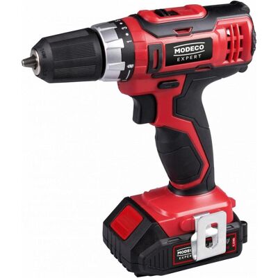 Modecom Bohrmaschine + Akkuschrauber, MN-91-136 drill with 18 V 1 x 1.5 Ah battery (Bohrschrauber) Modecom Bohrmaschine + Akkuschrauber, MN-91-136 drill with 18 V 1 x 1.5 Ah battery (Bohrschrauber)