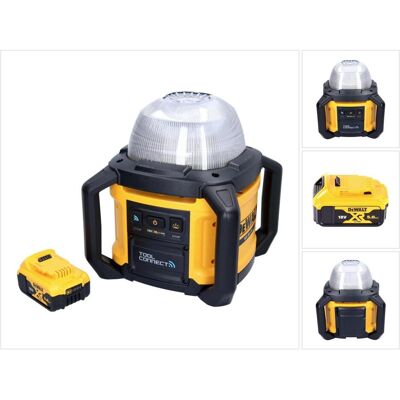 DeWalt, Arbeitsleuchte, DCL 074 Akku Baustellenstrahler Strahler 18 V 5000 lm 4000 Kelvin + 1x Akku 5,0 Ah - ohne Lad (5000 lm) DeWalt, Arbeitsleuchte, DCL 074 Akku Baustellenstrahler Strahler 18 V 5000 lm 4000 Kelvin + 1x Akku 5,0 Ah - ohne Lad (5000 lm)