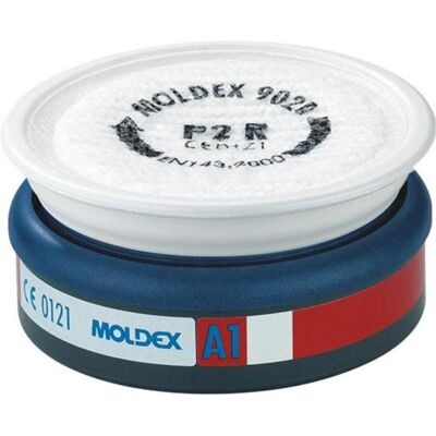 Moldex, Atemschutzmaske, Kombifilter A1 P2 R, für Serie 7000 + 9000, EasyLock, organische Gase u (8x) Moldex, Atemschutzmaske, Kombifilter A1 P2 R, für Serie 7000 + 9000, EasyLock, organische Gase u (8x)