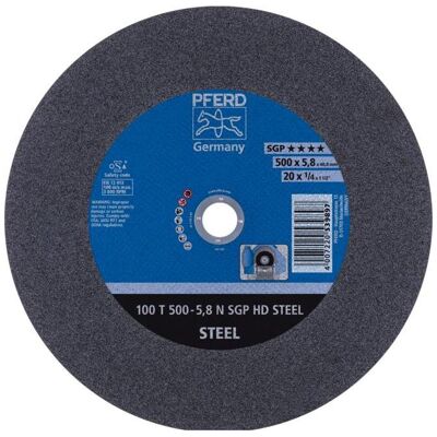 Pferd, Sägeblatt, Trennscheibe 100 T 500-5.8 A 24 N SG-HD/40.0 VPE: 5 Pferd, Sägeblatt, Trennscheibe 100 T 500-5.8 A 24 N SG-HD/40.0 VPE: 5