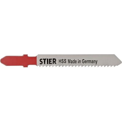 Stier, Sägeblatt, HSS Stichsägeblatt ST 50/2/1 Blech Metall Alu Buntmetall gerader Schnitt Stier, Sägeblatt, HSS Stichsägeblatt ST 50/2/1 Blech Metall Alu Buntmetall gerader Schnitt