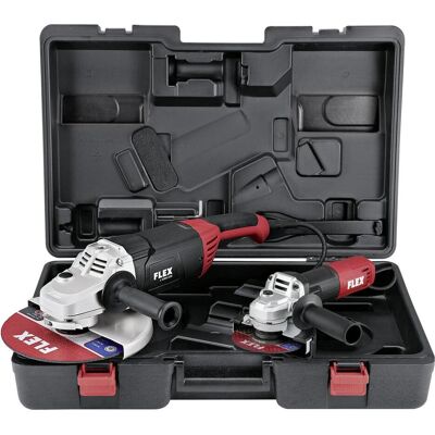 Flex-Tools, Winkelschleifer, 533121 L 2200 230 + L 850 125 SET Winkelschleifer 230mm 2200W + 125mm 850W im Koffer (230 mm) Flex-Tools, Winkelschleifer, 533121 L 2200 230 + L 850 125 SET Winkelschleifer 230mm 2200W + 125mm 850W im Koffer (230 mm)