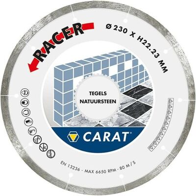 Carat, Sägeblatt, CDBM350400 Racer Diamantscheibe 350 x 25,40 für Fliesen/Naturstein Carat, Sägeblatt, CDBM350400 Racer Diamantscheibe 350 x 25,40 für Fliesen/Naturstein