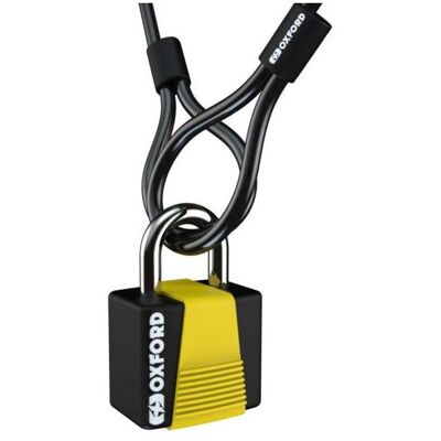Oxford, Motorrad Zubehör, Loop Lock Junior 1,8M x 10mm Oxford, Motorrad Zubehör, Loop Lock Junior 1,8M x 10mm