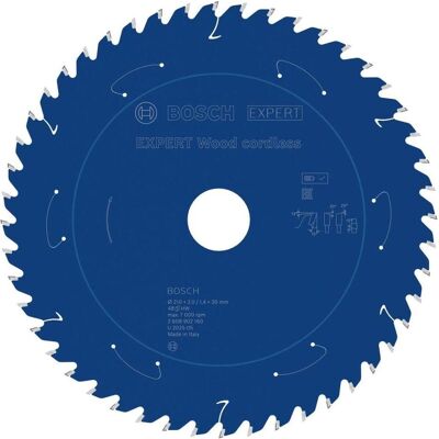 Bosch Professional Zubehör, Sägeblatt, EXPERT Wood Kreissägeblatt, 210x30 mm, T48 Bosch Professional Zubehör, Sägeblatt, EXPERT Wood Kreissägeblatt, 210x30 mm, T48
