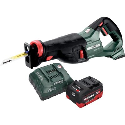 Metabo, Säbelsäge, SSEP 18 LT Akku Säbelsäge 18 V 32 mm + 1x LiHD Akku 5,5 Ah + Ladegerät Metabo, Säbelsäge, SSEP 18 LT Akku Säbelsäge 18 V 32 mm + 1x LiHD Akku 5,5 Ah + Ladegerät