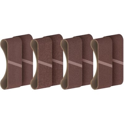 Bosch Professional Zubehör, Schleifmittel, PRO X440 Schleifband Set, 100x610mm, K40/60/80/120, 20-tlg., Starter Pack (120, 40, 60, 80) Bosch Professional Zubehör, Schleifmittel, PRO X440 Schleifband Set, 100x610mm, K40/60/80/120, 20-tlg., Starter Pack (120, 40, 60, 80)