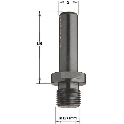 CMT 532.120.01 Hochleistungs-Zylinderstift - Werkzeugadapter CMT 532.120.01 Hochleistungs-Zylinderstift - Werkzeugadapter