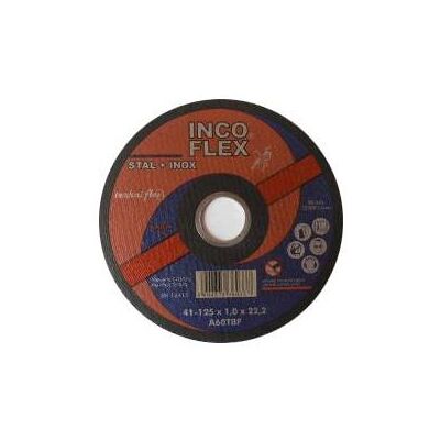 Incoflex, Sägeblatt, TARCZA DO CIECIA STALI + STAL NIERDZEWNA (INOX) 125 x 1,0 x 22,2mm Incoflex, Sägeblatt, TARCZA DO CIECIA STALI + STAL NIERDZEWNA (INOX) 125 x 1,0 x 22,2mm