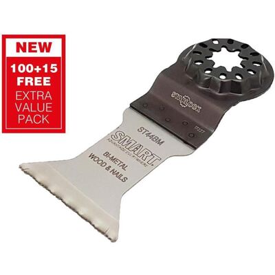 smart, Sägeblatt, SL PRO 44x46 mm BiM-blad h-s - ST44BM100+15 smart, Sägeblatt, SL PRO 44x46 mm BiM-blad h-s - ST44BM100+15