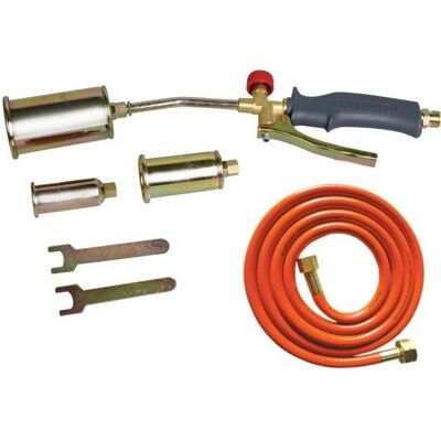 Proline Dachverbrennung mit 25, 35, 50 mm Diffusoren, 2 m Schlauch, Lötgerät Zubehör Proline Dachverbrennung mit 25, 35, 50 mm Diffusoren, 2 m Schlauch, Lötgerät Zubehör