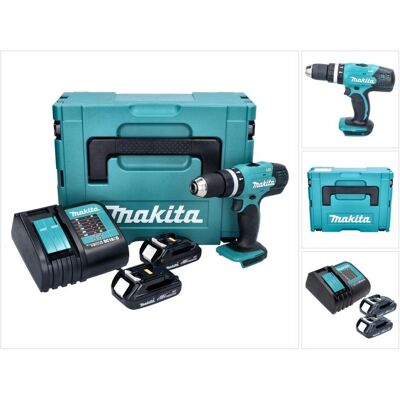 Makita, Bohrmaschine + Akkuschrauber, DHP 453 (Bohrschrauber, Schlagbohrschrauber) Makita, Bohrmaschine + Akkuschrauber, DHP 453 (Bohrschrauber, Schlagbohrschrauber)