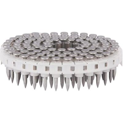 Makita, Tackerklammern + Tackernägel, F-33588 Coilnägel Beton 2,5 x 25 mm glatt verzinkt für AN250HC Makita, Tackerklammern + Tackernägel, F-33588 Coilnägel Beton 2,5 x 25 mm glatt verzinkt für AN250HC