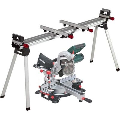 Metabo, Kappsäge + Gehrungssäge, KGS 216 M Afkortzaag incl. onderstel (KSU 401) - 1500W - 216 x 30mm Metabo, Kappsäge + Gehrungssäge, KGS 216 M Afkortzaag incl. onderstel (KSU 401) - 1500W - 216 x 30mm